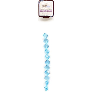 Craft Medley Diamond Twist-Cut Faceted Acrylic Beads (7" Strand) Select Color - DollarFanatic.com