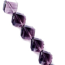 Craft Medley Diamond Twist-Cut Faceted Acrylic Beads (7" Strand) Select Color - DollarFanatic.com