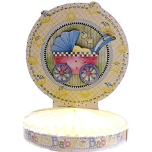 Debbie Mumm Baby Shower Baby Carriage Table Decor Centerpiece Party Favor (9" x 11.5") - DollarFanatic.com
