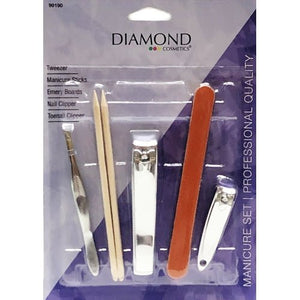 Diamond Nail Care Manicure Set (7-Piece) - DollarFanatic.com