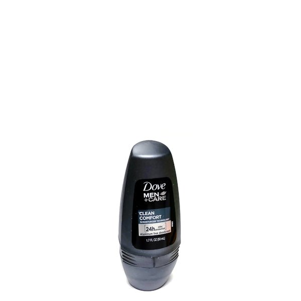 Dove Men + Care Aluminum Free Roll-on Deodorant - Clean Comfort (Net wt. 1.7 fl. oz.) 24 hr. Protection - DollarFanatic.com