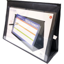 Dry Erase Pocket Tent (19" x 13" x 6") Easily holds 11" x 16" Paper Inserts - DollarFanatic.com