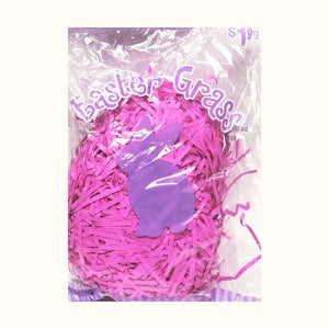 Easter Grass - Pink (Net wt. 2.0 oz.) Paper Material - DollarFanatic.com