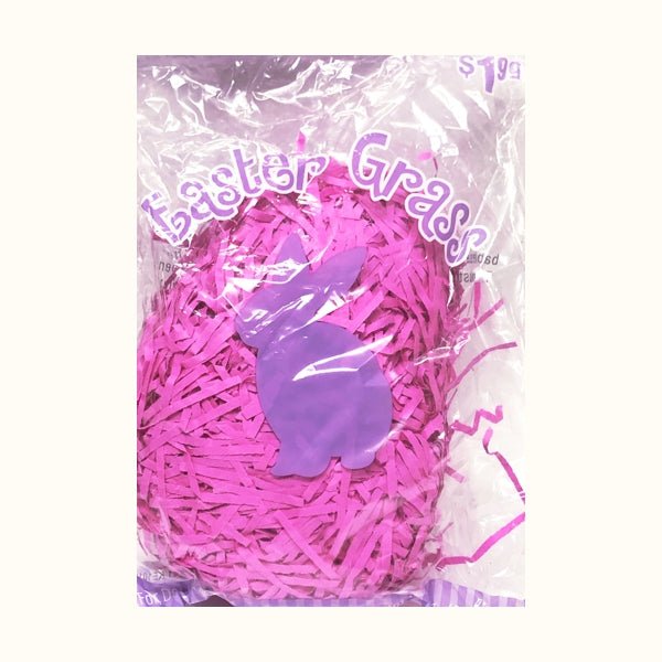 Easter Grass - Pink (Net wt. 2.0 oz.) Paper Material - DollarFanatic.com