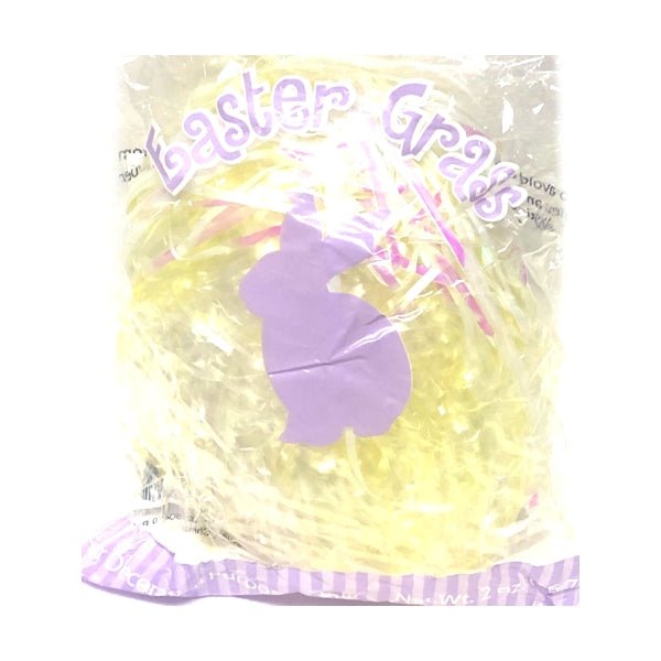 Easter Grass - Yellow/Iridescent (Net wt. 2.0 oz.) - DollarFanatic.com