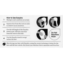 EasyDry Disposable Premium White Eco Hair Towels - 32" x 17" (8 Count) - DollarFanatic.com