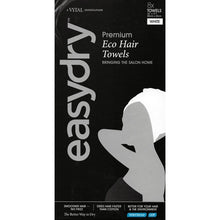 EasyDry Disposable Premium White Eco Hair Towels - 32" x 17" (8 Count) - DollarFanatic.com