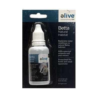 Elive Betta Natural Habitat Water Conditioner (1 oz.) For Small Aquariums & Bowls - DollarFanatic.com