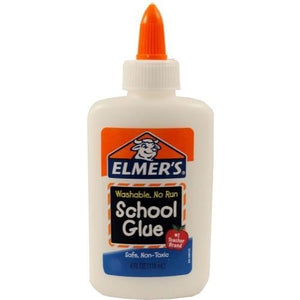 Elmer's Washable No Run School Glue (4 fl. oz.) #1 Teacher Brand - DollarFanatic.com