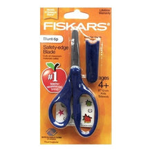 Fiskars 5" Blunt-Tip Kids Safety Scissors with Cover Sheath & Stickers (Select Color) - DollarFanatic.com