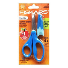 Fiskars 5" Blunt-Tip Kids Safety Scissors with Eraser Cover Sheath (Select Color) - DollarFanatic.com