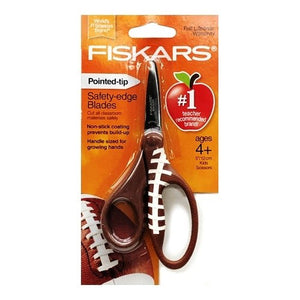 Fiskars Sports Themed 5" Pointed-Tip Kids Safety Scissors (Select Sport) - DollarFanatic.com