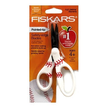 Fiskars Sports Themed 5" Pointed-Tip Kids Safety Scissors (Select Sport) - DollarFanatic.com