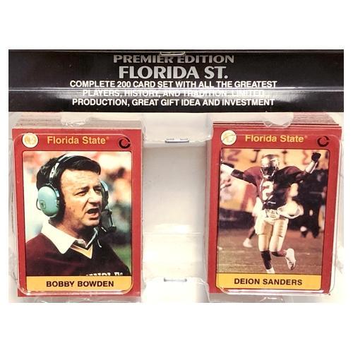 Florida State Complete Trading Cards Set - Premier Edition (200 Card Set) Collegiate Collection - DollarFanatic.com