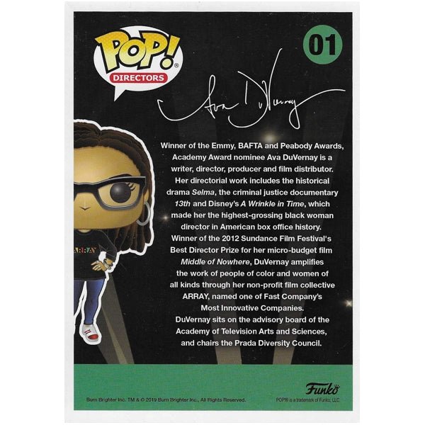 Funko Pop Directors Ava DuVernay Vinyl Figure (Director 01) - DollarFanatic.com