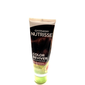 Garnier Nutrisse Color Reviver 5-Minute Color Mask - Warm Brown (4.2 fl oz.) For Mahogany/Chestnut Brown Hair Shades - DollarFanatic.com