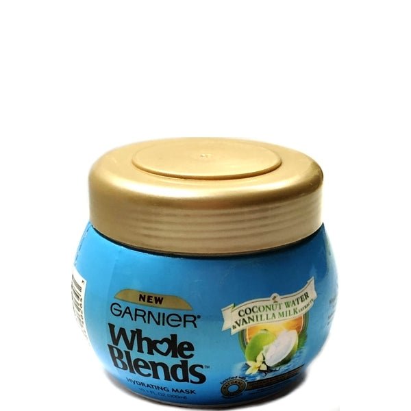 Garnier Whole Blends Hydrating Hair Mask - Coconut Water & Vanilla Milk (10.1 fl. oz.) Deeply Quenches & Softens - DollarFanatic.com