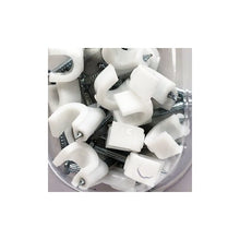 GE Nail-In White Cable Clips - 33614 (20 Pack) - DollarFanatic.com