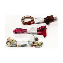 GetCharged Dual Micro USB/Mini USB Electronic Charging Cable (Select Style) Print Color Design - DollarFanatic.com