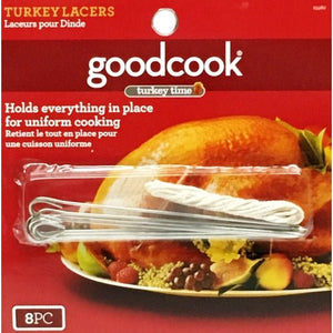 Good Cook Turkey Time Turkey Lacers (8 Piece) - DollarFanatic.com