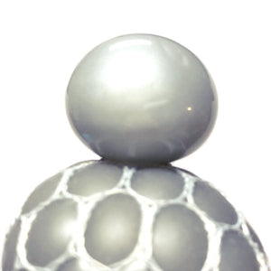 Grin Studios Pearl Super Squishy Blob Ball Keychain - Gray/Silver (1 Count) - DollarFanatic.com