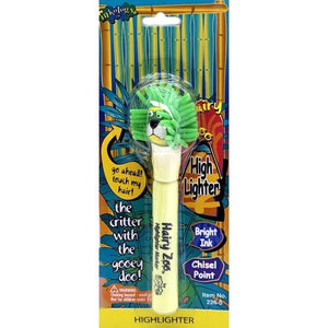 Hairy Zoo Animal Broad Chisel Tip Highlighter Marker (Select Color) Styles Vary - DollarFanatic.com