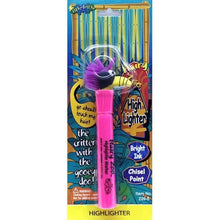 Hairy Zoo Animal Broad Chisel Tip Highlighter Marker (Select Color) Styles Vary - DollarFanatic.com