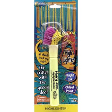 Hairy Zoo Animal Broad Chisel Tip Highlighter Marker (Select Color) Styles Vary - DollarFanatic.com