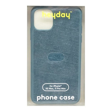 HeyDay Corduroy iPhone Hard Shell Case Cover with Rubber Bumpers - Teal Green (For iPhone XS Max, 11 Pro Max) - DollarFanatic.com