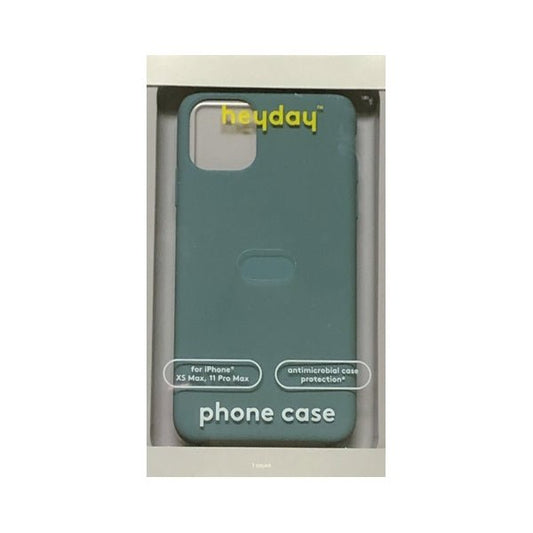 HeyDay iPhone 11 Pro Max Silicone Phone Case with Antimicrobial Protection - Storm Green (For iPhone 11 Pro Max, iPhone XS Max) Antimicrobial Protection - Dollar Fanatic