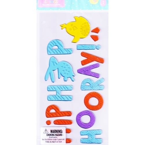 Hip Hop Hooray Easter Gel Clings Set - DollarFanatic.com