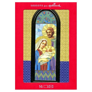 Holy Family Holiday Greeting Cards with Envelopes (16 Pack) - DollarFanatic.com