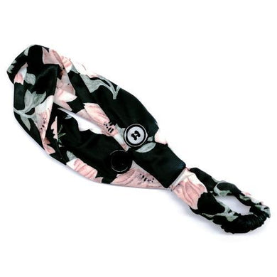 Horizon Fashion Button Headband Mask Holder (Select Design) One Size Fits Most - DollarFanatic.com