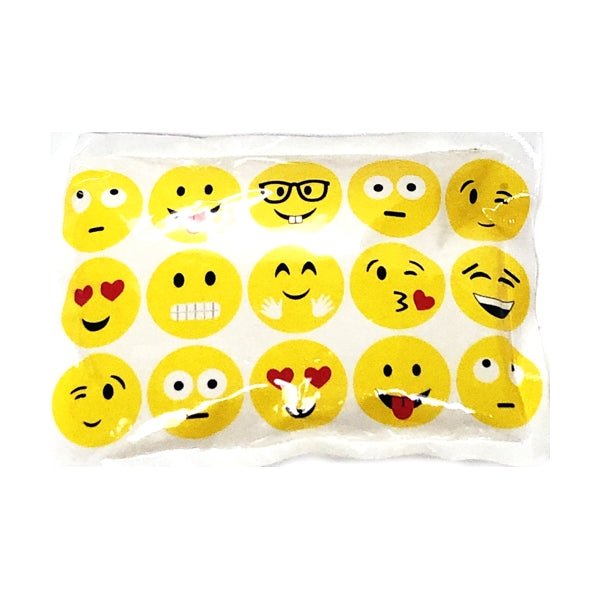 Ice Pack - Emoji Silly Faces (1 Count) Reusable - DollarFanatic.com