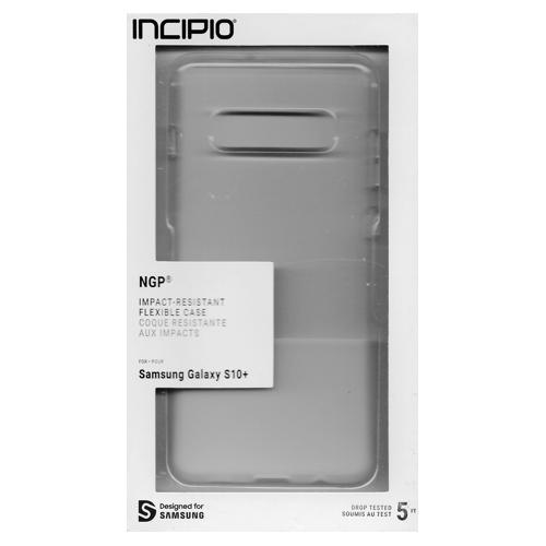 Incipio Samsung Galaxy S10+ NGP Impact Resistant Flexible Phone Case (Clear) - DollarFanatic.com