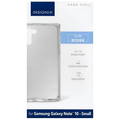 Insignia Samsung Galaxy Note 10 Hard-Shell Phone Case (Transparent) - DollarFanatic.com
