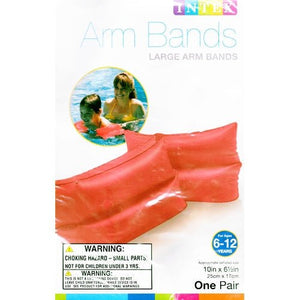 Intex Swimming Arm Bands Floats - Orange (Select Size) - DollarFanatic.com