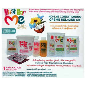 Just for Me No-Lye Conditioning Creme Relaxer Kit (Children's Regular) - DollarFanatic.com