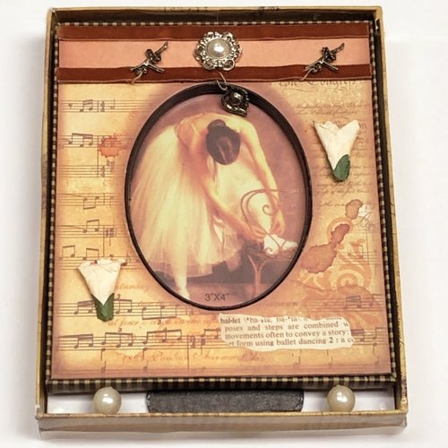 Keypoint Ballet Timeless Elegance Photo Frame - Gift Boxed (3" x 4" Oval Photo) - DollarFanatic.com
