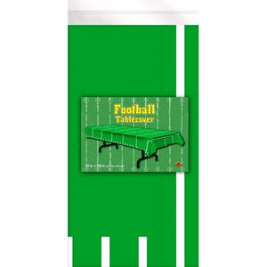 Large Plastic Football Field Table Cover (54" x 108") - DollarFanatic.com