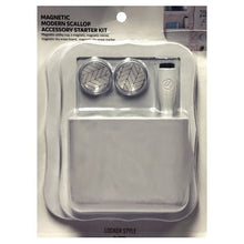 Locker Style Magnetic 6-Piece Accessory Organizer Starter Kit (Select Color) - DollarFanatic.com