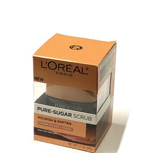 L'Oreal Paris Pure-Sugar Scrub for Face and Lips - 3 Pure Sugars + Cocoa (Net wt. 1.7 oz.) All Skin Types - DollarFanatic.com