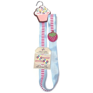 Macy May Hair Clip Accessories Organizer Ribbon Holder - Select Style (28"L x 1"W) Holds Hair Clips, Barrettes, Hair Pins, etc. - DollarFanatic.com