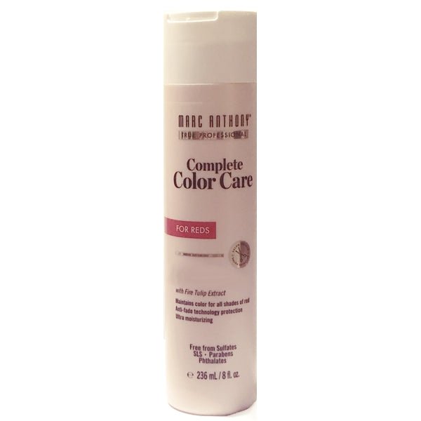 Marc Anthony Reds Complete Color Care Shampoo with Fire Tulip Extract (8 fl. oz.) For All Red Hair Shades - DollarFanatic.com