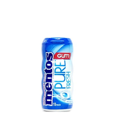 Mentos Pure Fresh with Green Tea Extract Sugar Free Gum - Fresh Mint (15-Piece Container) - DollarFanatic.com