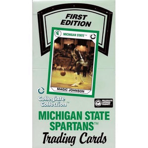 Michigan State Spartans Trading Cards - First Edition (8 Cards Pack) Collegiate Collection - DollarFanatic.com