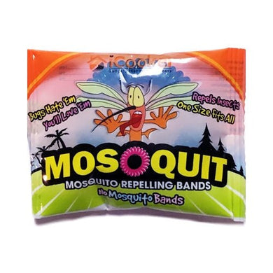 MosoQuit Mosquito Repellent Wrist Band (1 Bracelet) Colors Vary - DollarFanatic.com