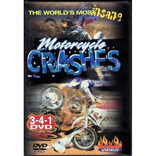 Motorcycle Crashes (DVD) 3 Crash Videos on 1 DVD - DollarFanatic.com