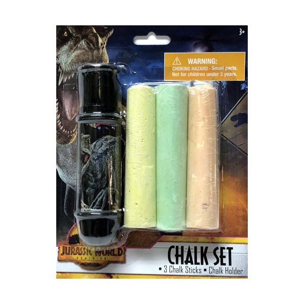 Novelty Character Non-Toxic Color Sidewalk Chalk Set (4-Piece Set) - DollarFanatic.com