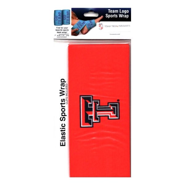 Novelty Texas Tech Raiders Elastic Bandage Sports Wrap with Clips (3